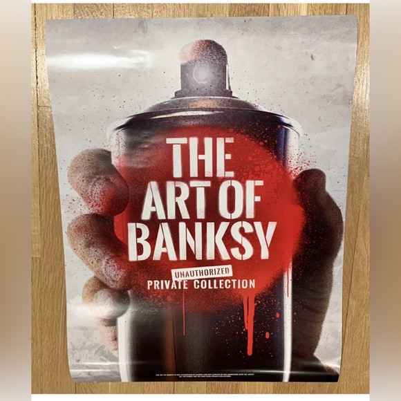 The Art of Banksy Limited Edition Denver Exhibit Poster 18x24 New - Picture 1 of 4